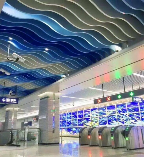 造型鋁方通吊頂